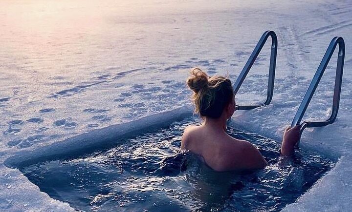 Ice dipping & sauna